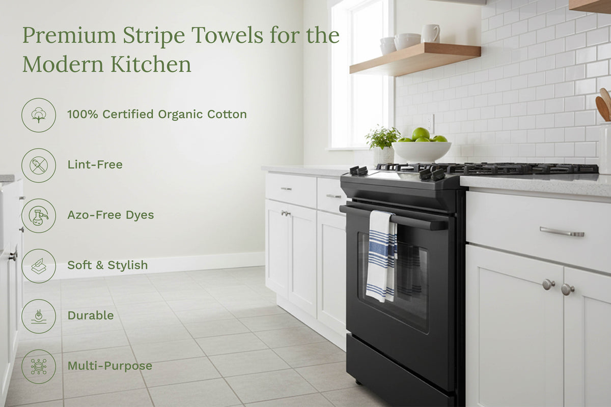 Striped Kitchen Towels – Consulate X, view 11 of 47