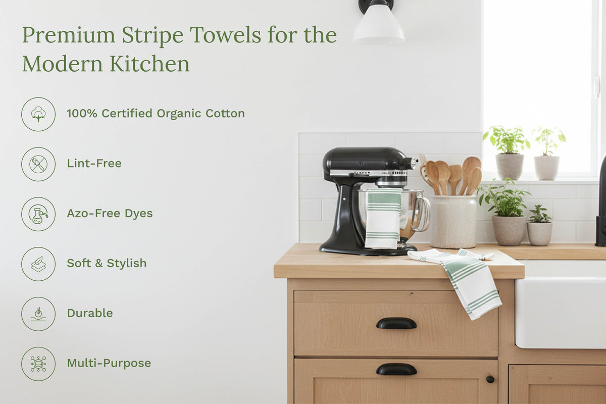 Striped Kitchen Towels – Consulate X, view 34 of 47
