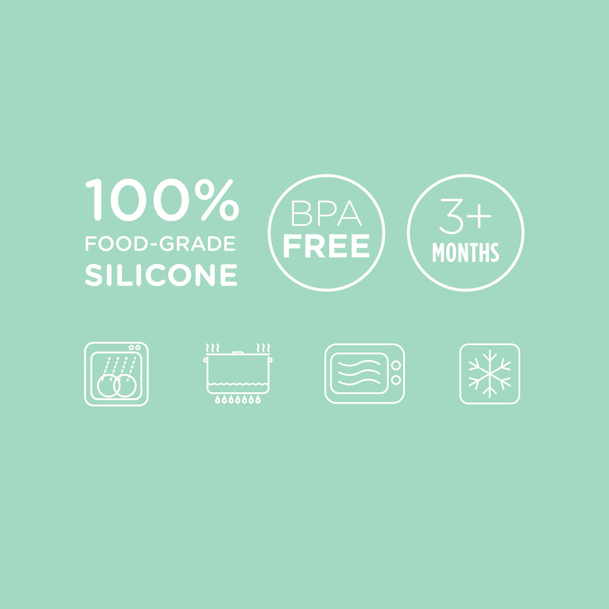 Baby Spoon Set: Feeding Spoon + Self-Feeding Training Spoon – Consulate X, view 7 of 7
