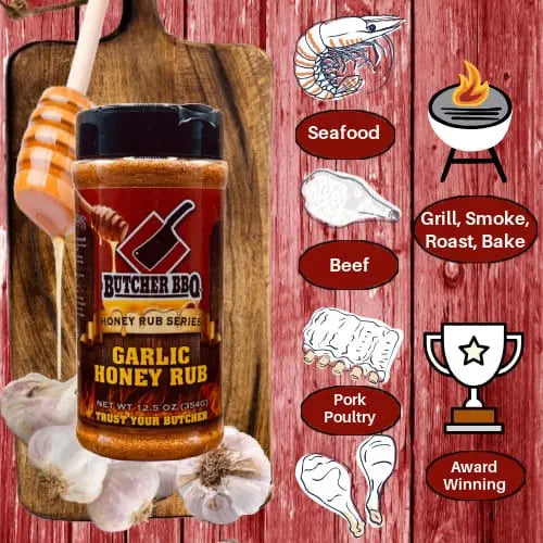 Garlic Honey BBQ Seasoning Rub – Consulate X, view 5 of 7