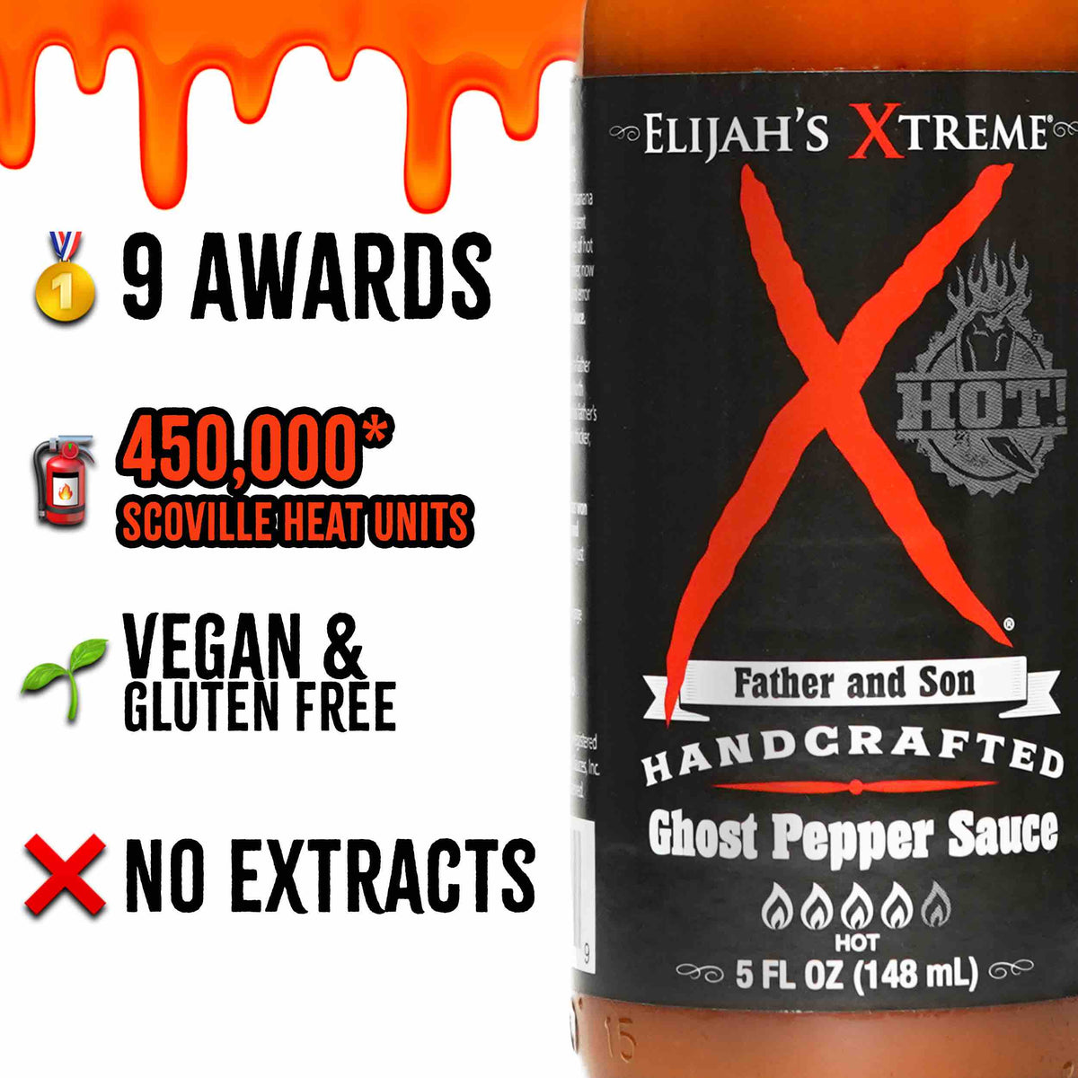 Ghost Pepper Hot Sauce – Consulate X, view 2 of 7