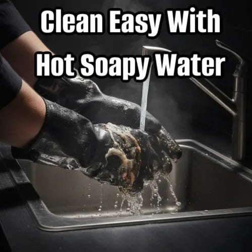 Neoprene Gloves for Pulled Pork | Heat Resistant BBQ Gloves – Consulate X, view 4 of 5