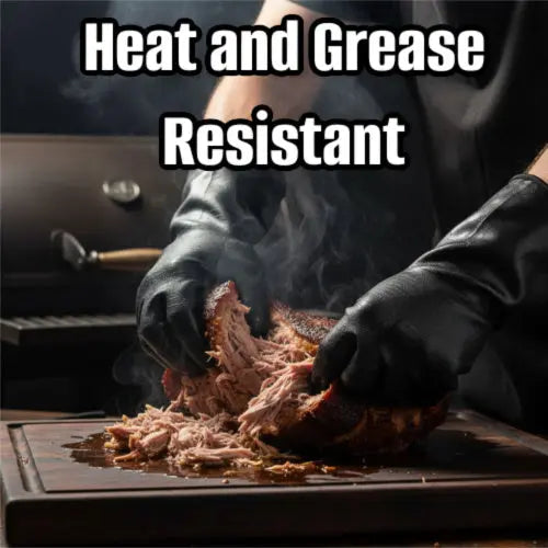 Neoprene Gloves for Pulled Pork | Heat Resistant BBQ Gloves – Consulate X, view 5 of 5