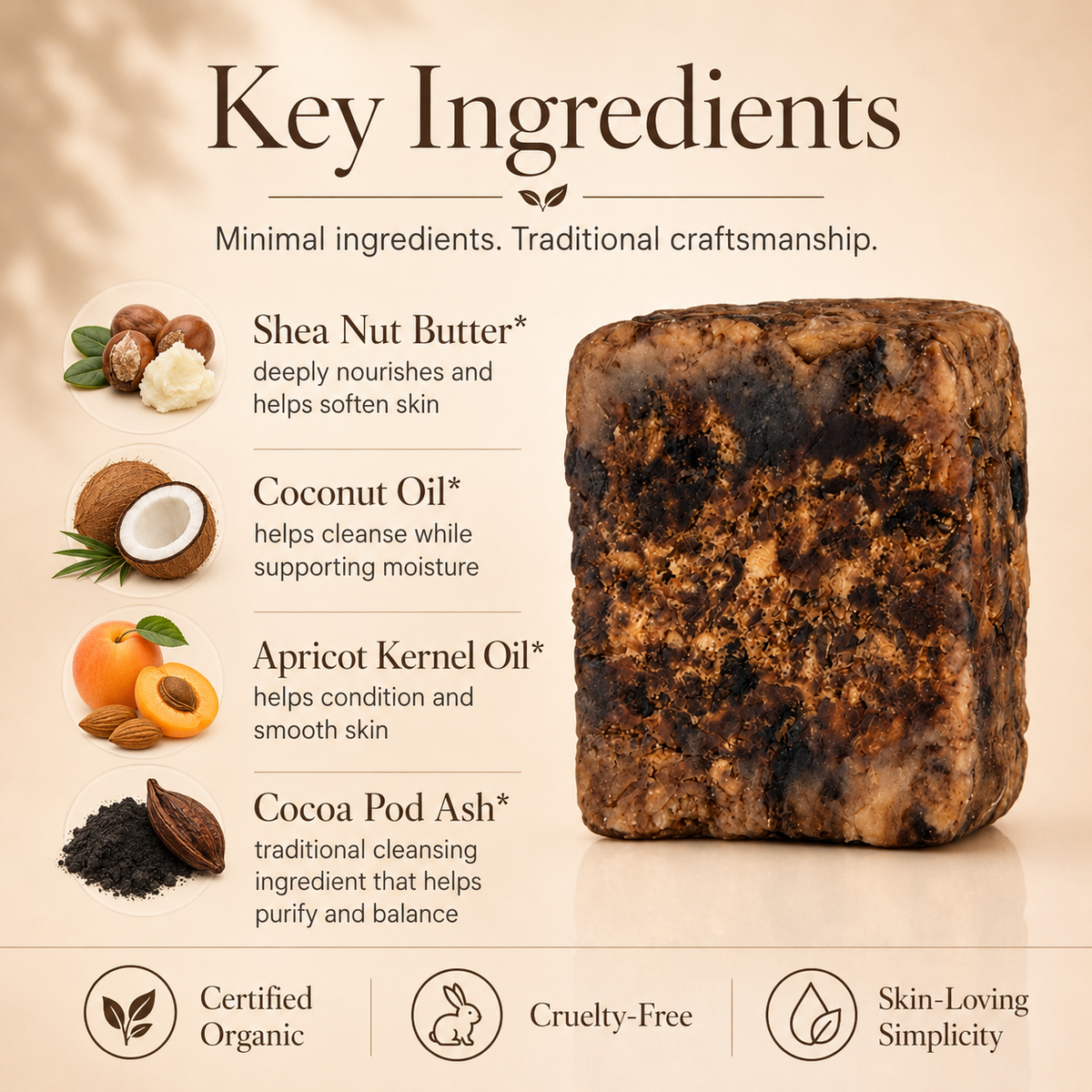 RAW African Black Soap – Consulate X, view 3 of 5