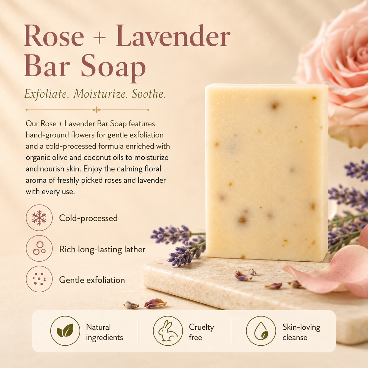 Rose + Lavender - Wildflower Bar – Consulate X, view 4 of 4