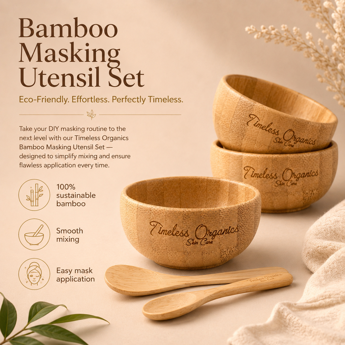 Bamboo Utensil Set – Consulate X, view 4 of 4