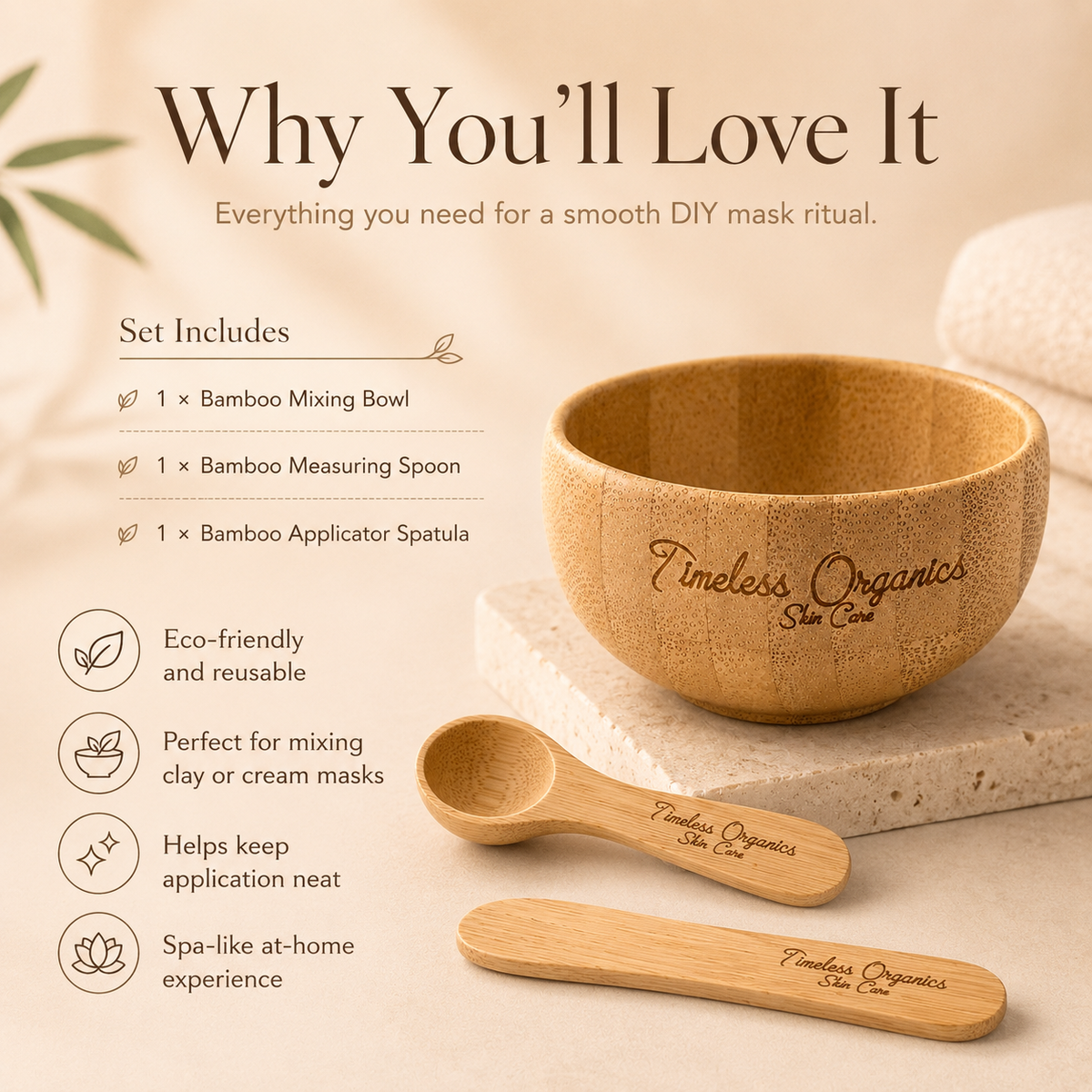 Bamboo Utensil Set – Consulate X, view 3 of 4