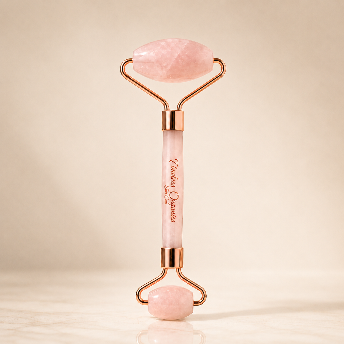 Rose Quartz Facial Roller – Consulate X, view 1 of 5