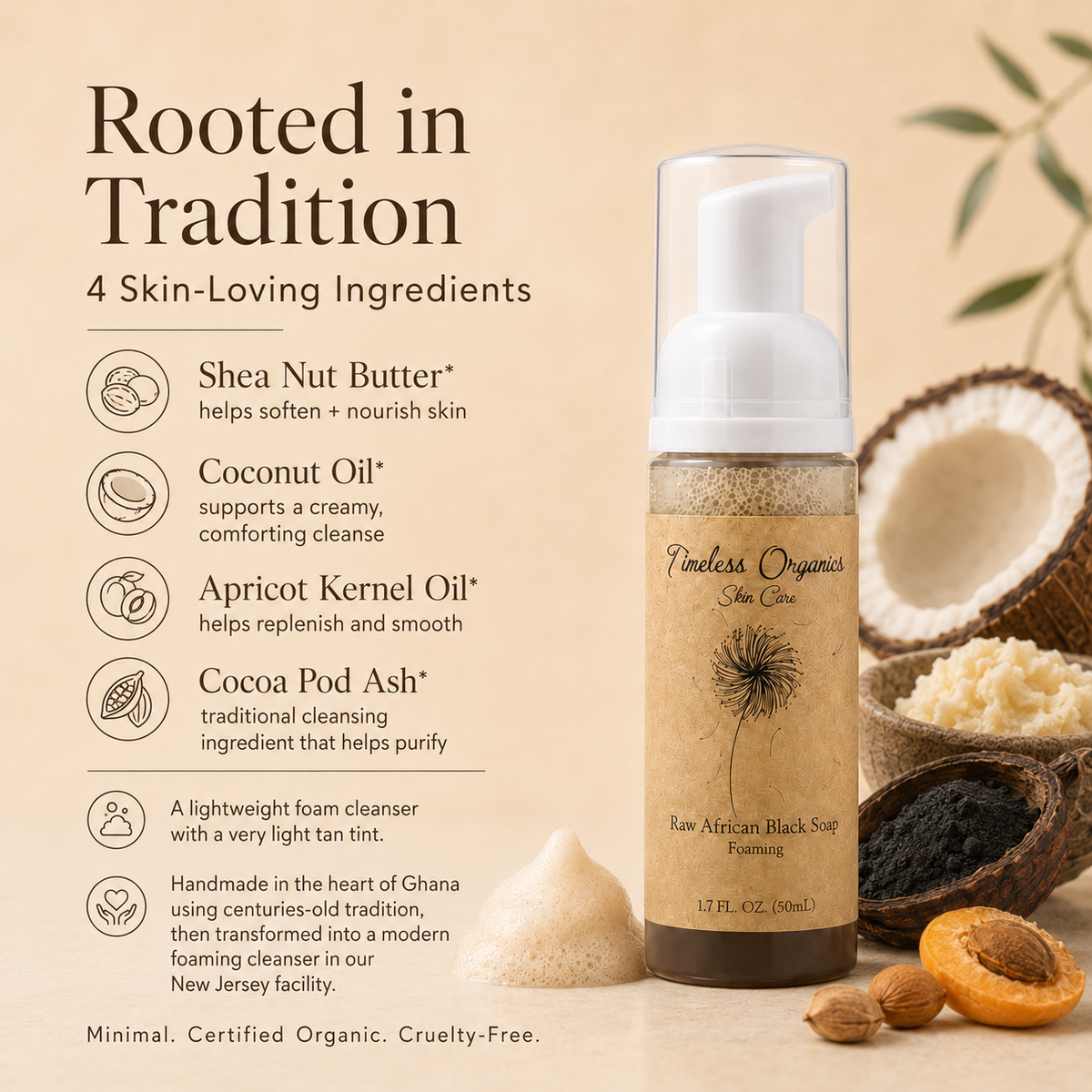 Liquid RAW African Black Soap - Foaming – Consulate X, view 3 of 5