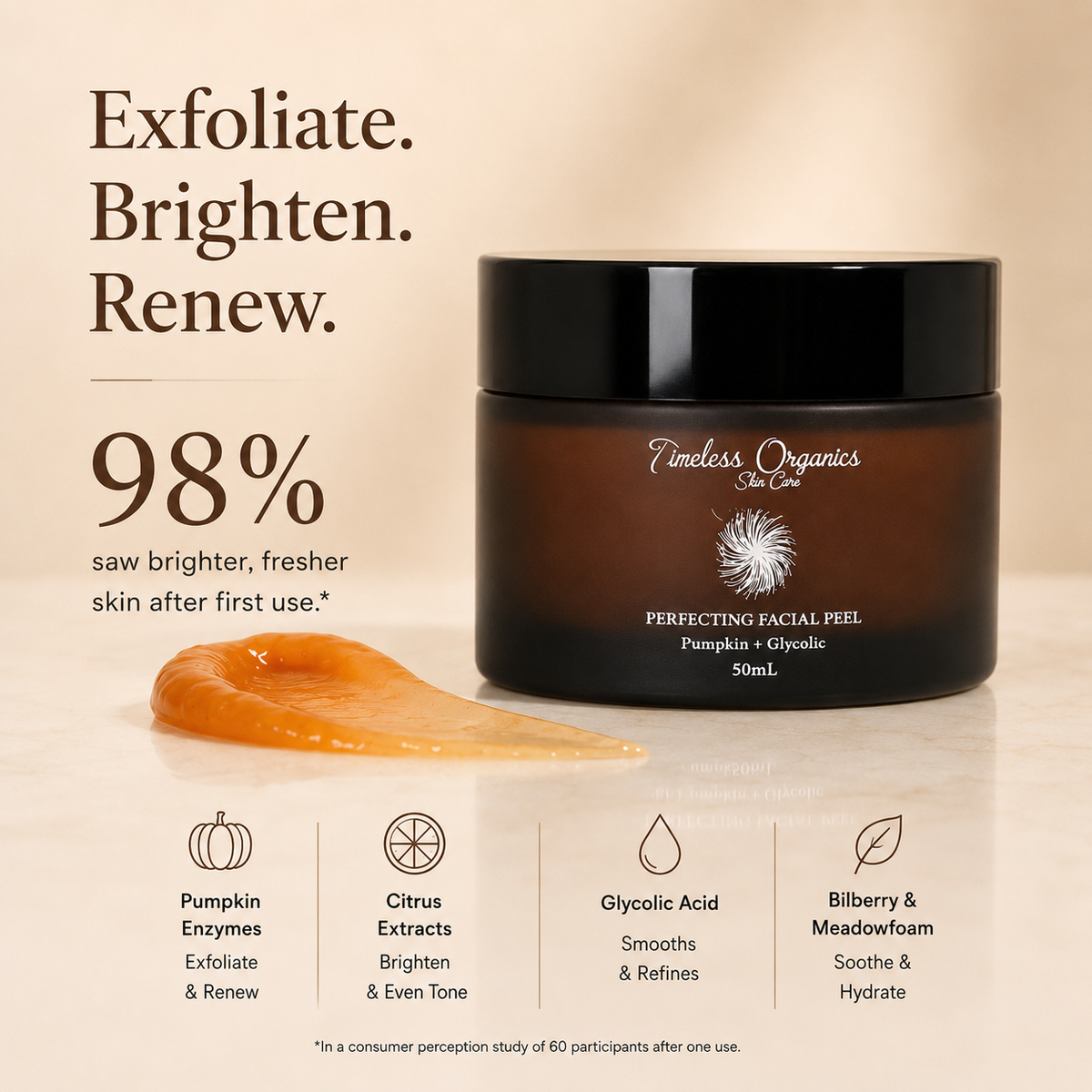 Pumpkin + Glycolic Facial Peel – Consulate X, view 2 of 4