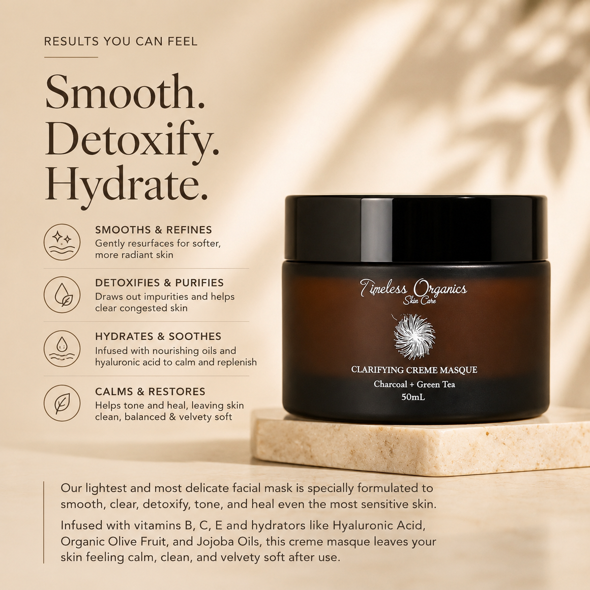 Clarifying Charcoal Creme Masque – Consulate X, view 2 of 4