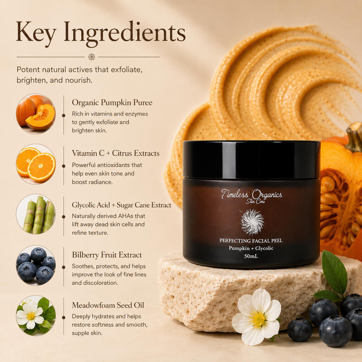 Pumpkin + Glycolic Facial Peel – Consulate X, view 3 of 4
