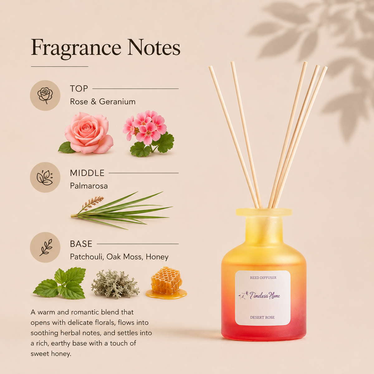 Reed Diffuser - Desert Rose – Consulate X, view 2 of 5