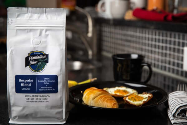 Plantation Blue Bespoke Blend: Jamaica Blue Mountain & Hawaiian Kona (16oz Ground) – Consulate X, view 2 of 4