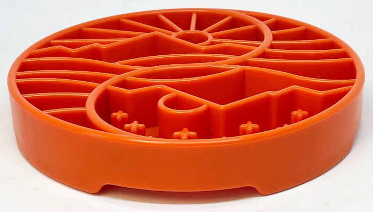 Sun and Moon eTray - Shallow Slow Feeder Dog Bowl for Enrichment | USA Made – Consulate X, view 10 of 12