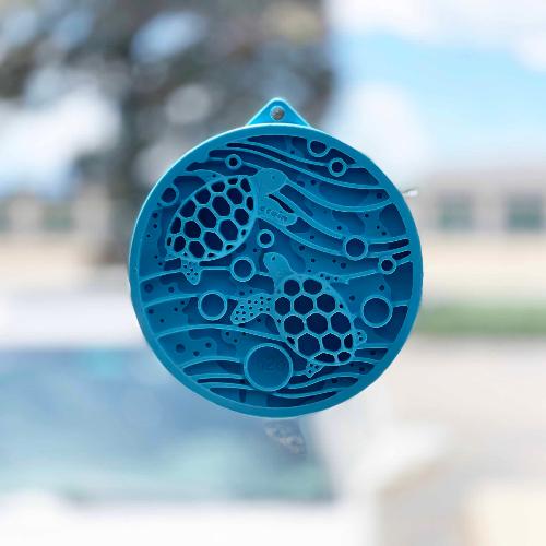 Turtle eMat-Mini Lick Mat with Suction Cups - Small Dogs & Cats | USA – Consulate X, view 7 of 12