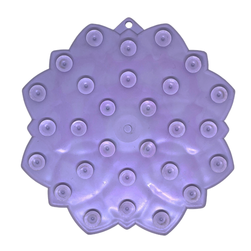 Mandala Softie eTray Shallow Slow Feeder Dog Bowl with Suction Cups |  USA Made – Consulate X, view 3 of 10