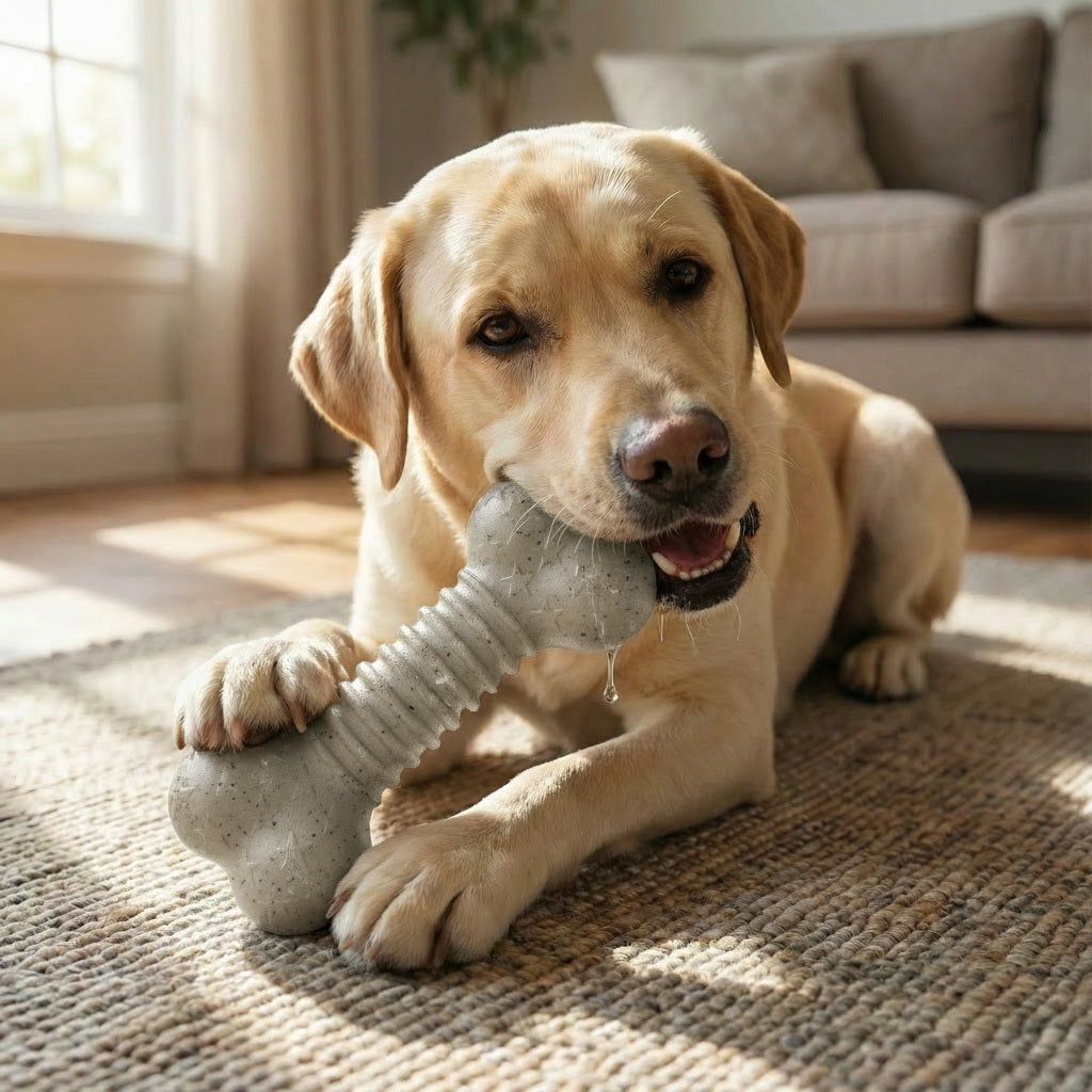 USA-K9 Stars and Stripes Bone Nylon Dog Chew Toy for Aggressive Chewers | USA Made – Consulate X, view 6 of 8