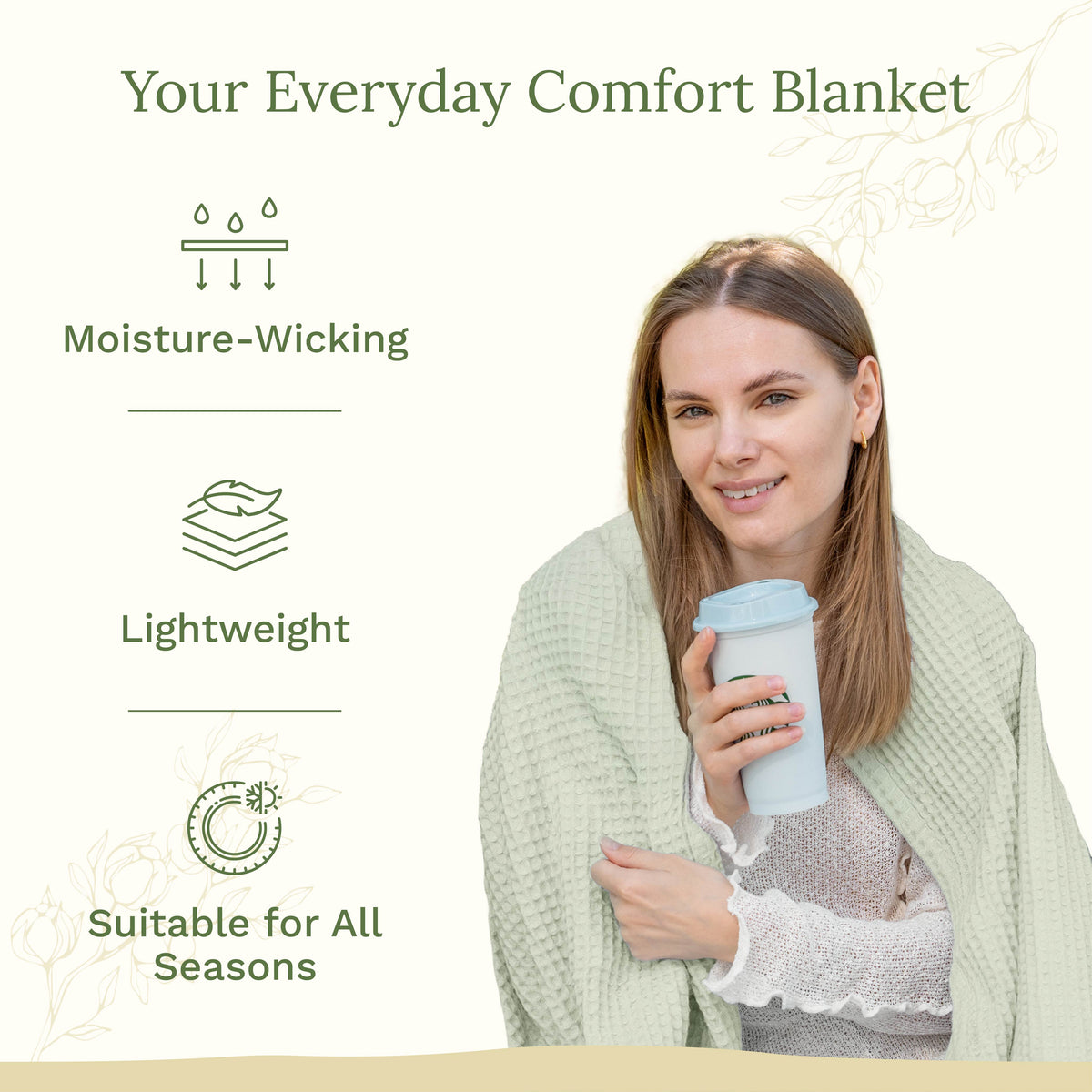 Waffle Weave Blanket – Consulate X, view 40 of 42