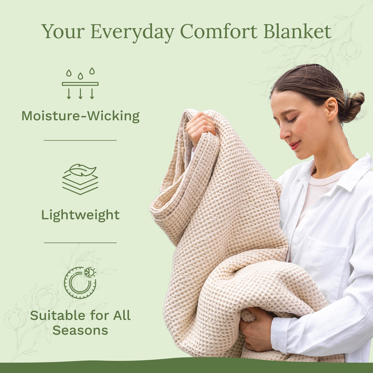 Waffle Weave Blanket – Consulate X, view 5 of 42