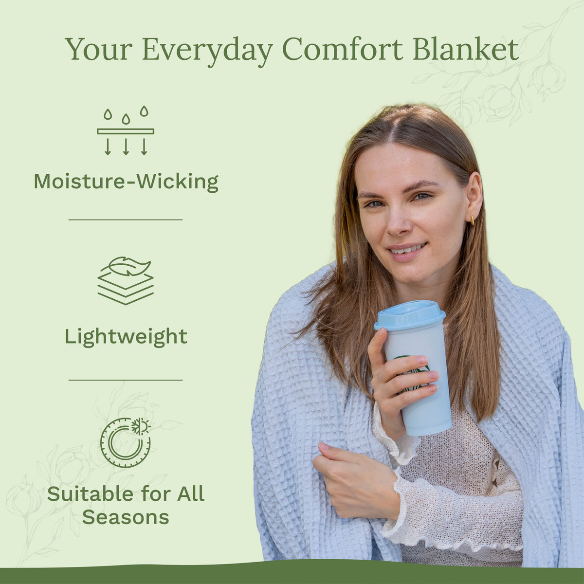 Waffle Weave Blanket – Consulate X, view 33 of 42