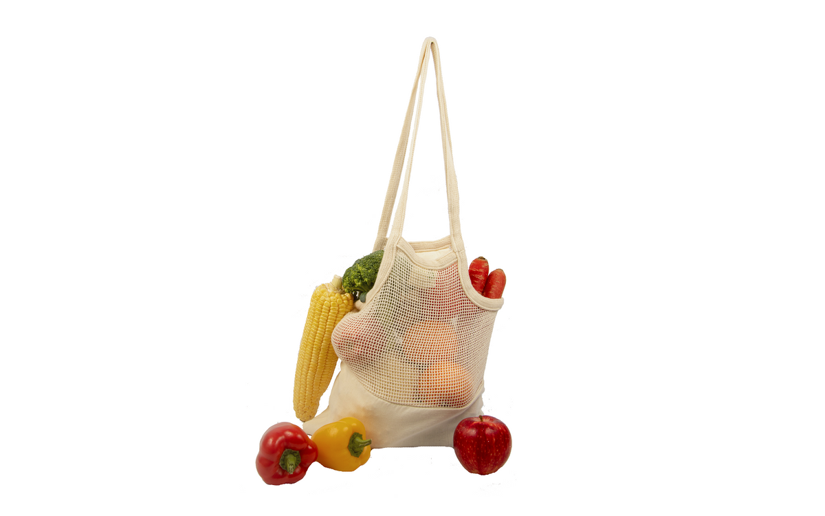 Mesh & Fabric Tote Bag – Consulate X, view 1 of 9