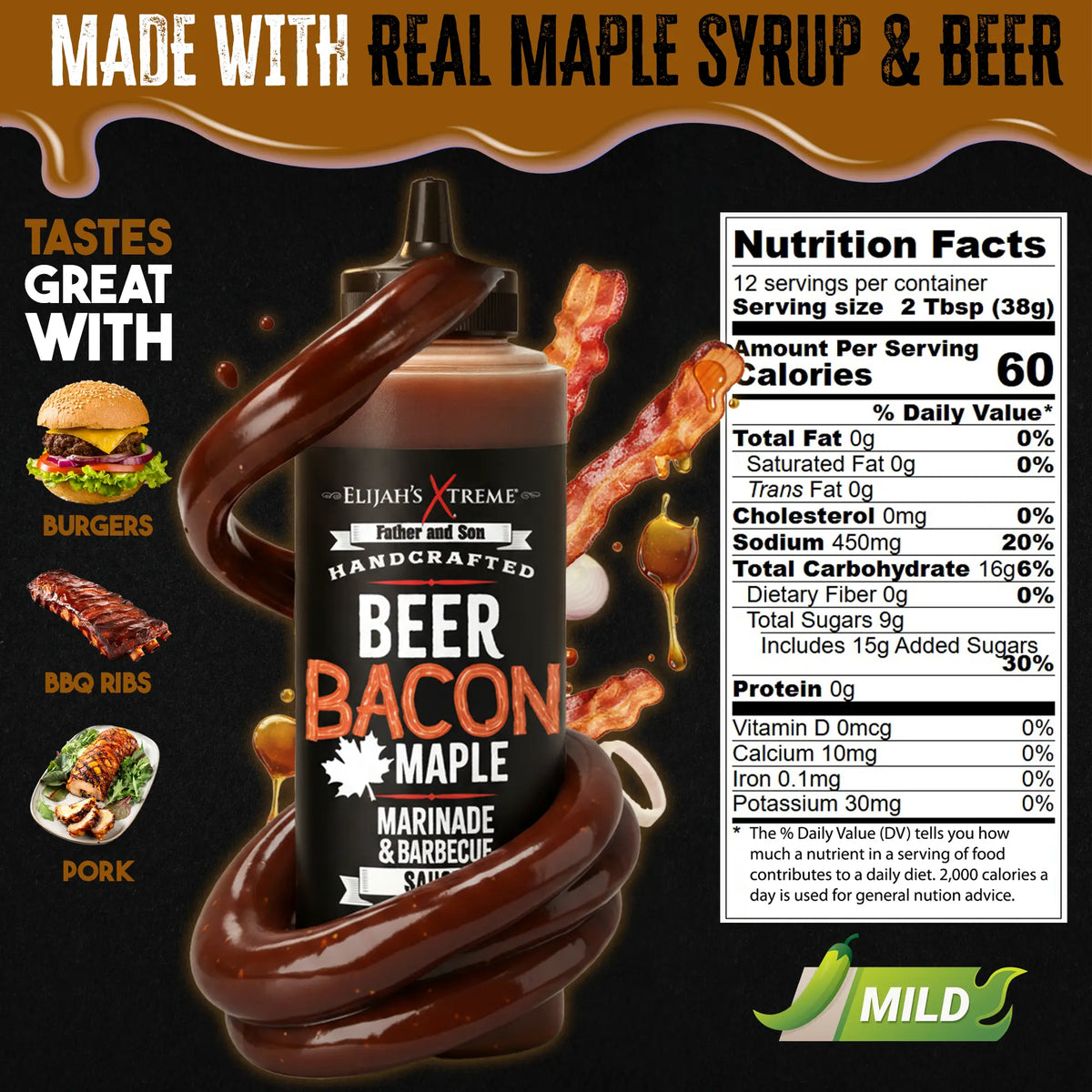 Beer Bacon Maple BBQ Sauce – Consulate X, view 3 of 5
