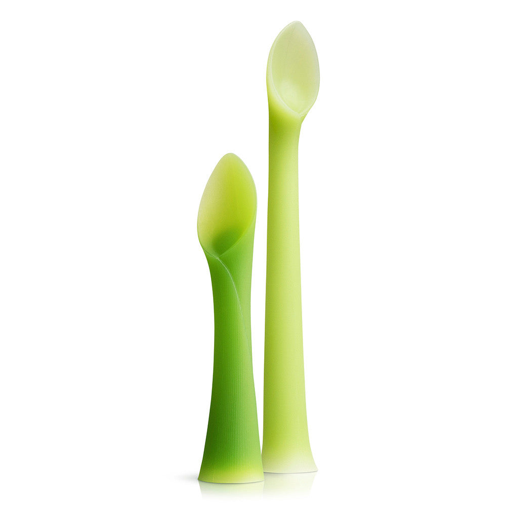 Baby Spoon Set: Feeding Spoon + Self-Feeding Training Spoon – Consulate X, view 1 of 7