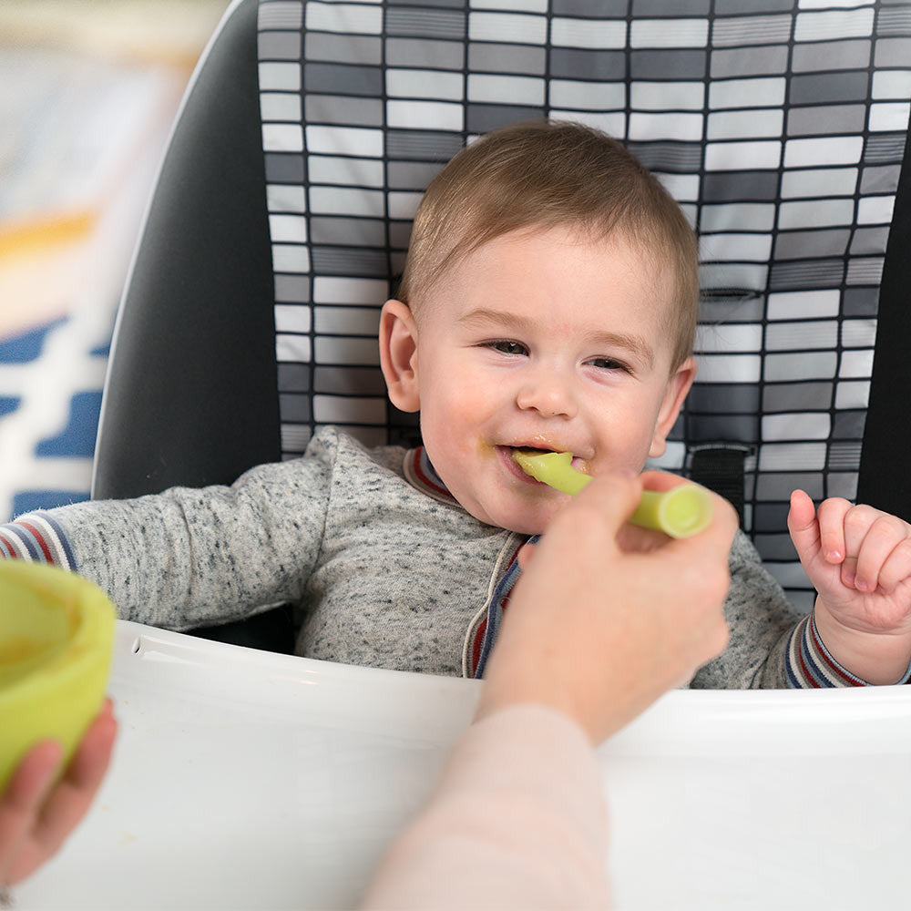 Baby Spoon Set: Feeding Spoon + Self-Feeding Training Spoon – Consulate X, view 2 of 7