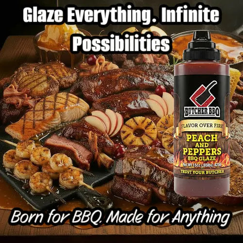 Peach & Pepper BBQ Glaze "Flavor over Fire" – Consulate X, view 5 of 6