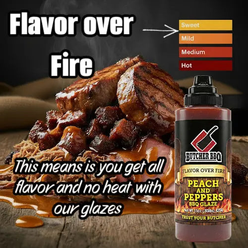 Peach & Pepper BBQ Glaze "Flavor over Fire" – Consulate X, view 3 of 6