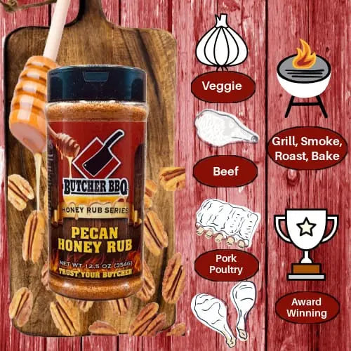 BBQ Seasoning Pecan Honey Rub – Consulate X, view 5 of 7