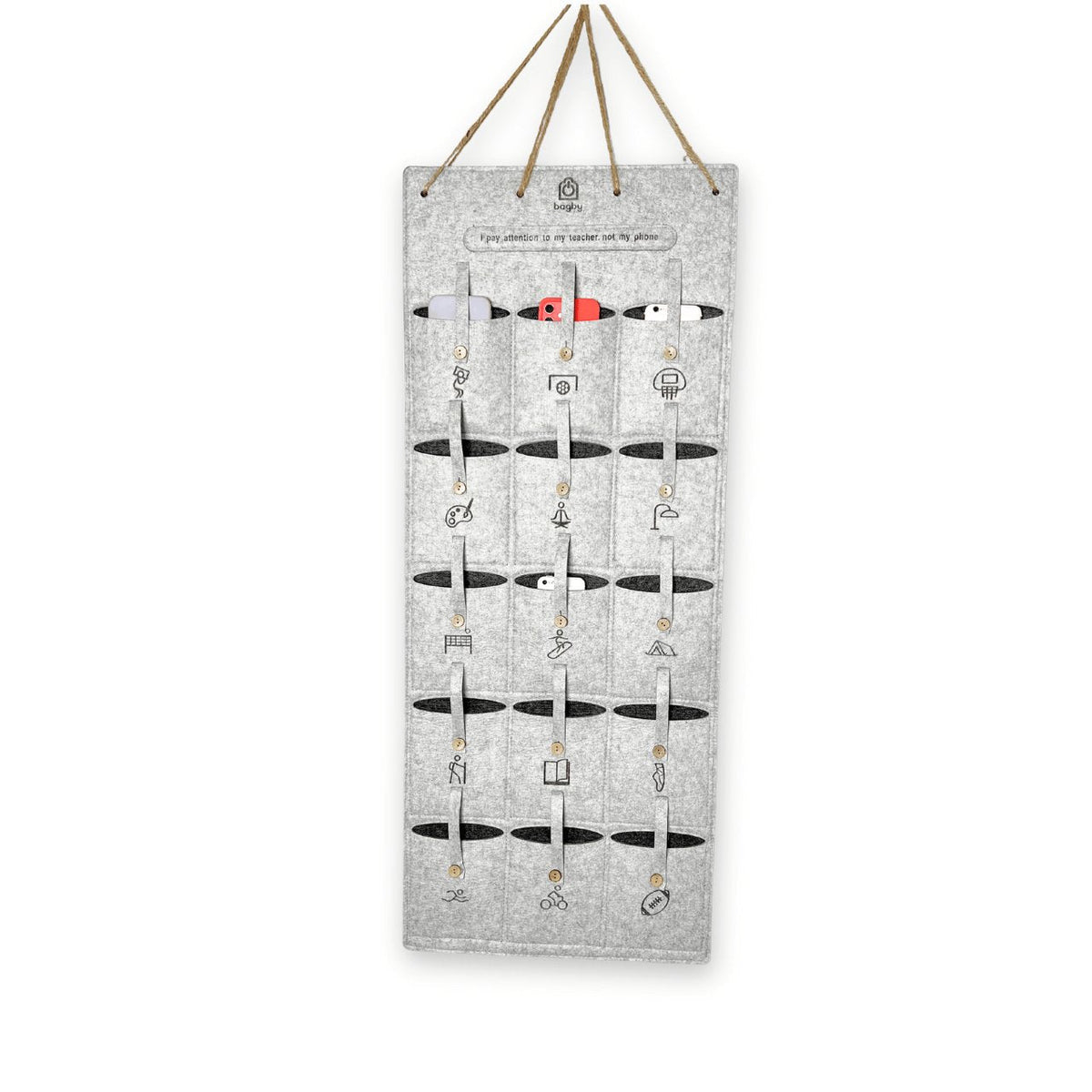 Phone Organizer For Classrooms – Consulate X, view 1 of 13