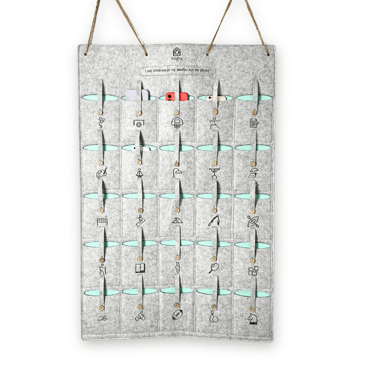 Phone Organizer For Classrooms – Consulate X, view 2 of 13