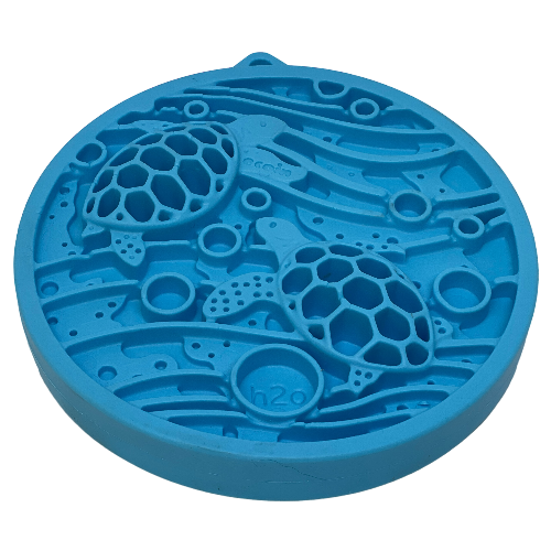 Turtle eMat-Mini Lick Mat with Suction Cups - Small Dogs & Cats | USA – Consulate X, view 10 of 12