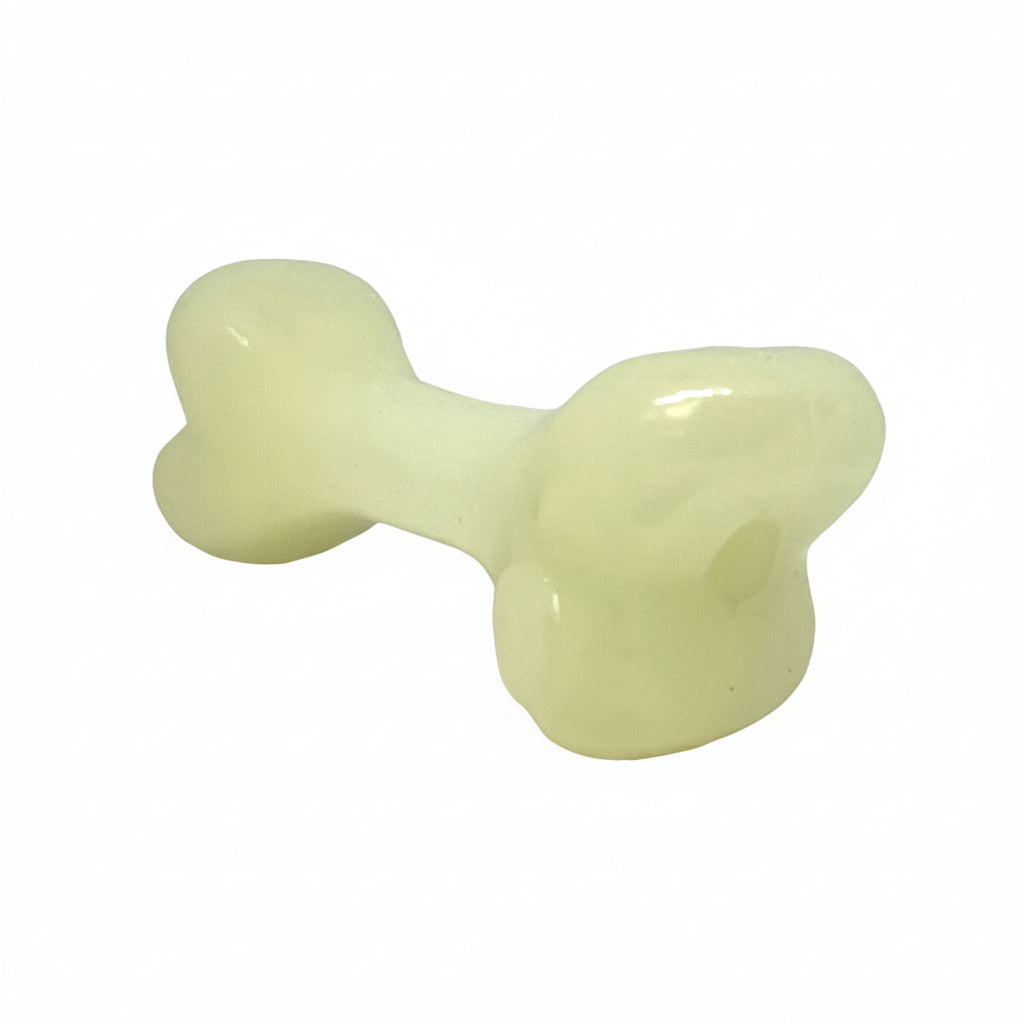 PUP-X Rubber Glow in the Dark Chew Bone Dog Toy - Durable, Floats, Chew Toy for Large Dogs | USA – Consulate X, view 7 of 10