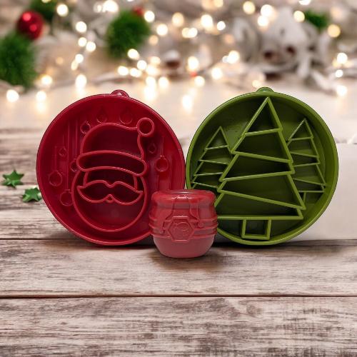 Santa Christmas eBowl Deep Slow Feeder Dog Bowl for Enrichment | USA Made – Consulate X, view 11 of 11