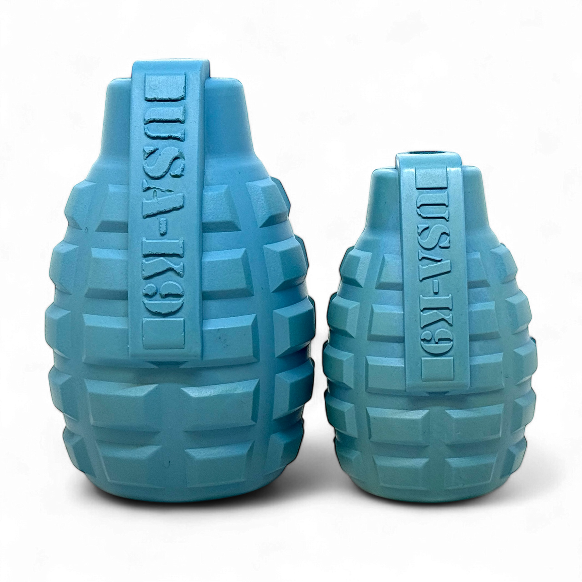 USA-K9 Grenade Shaped Rubber Dog Toy - Chew, Treat Dispenser & Tug Toy | USA – Consulate X, view 7 of 9