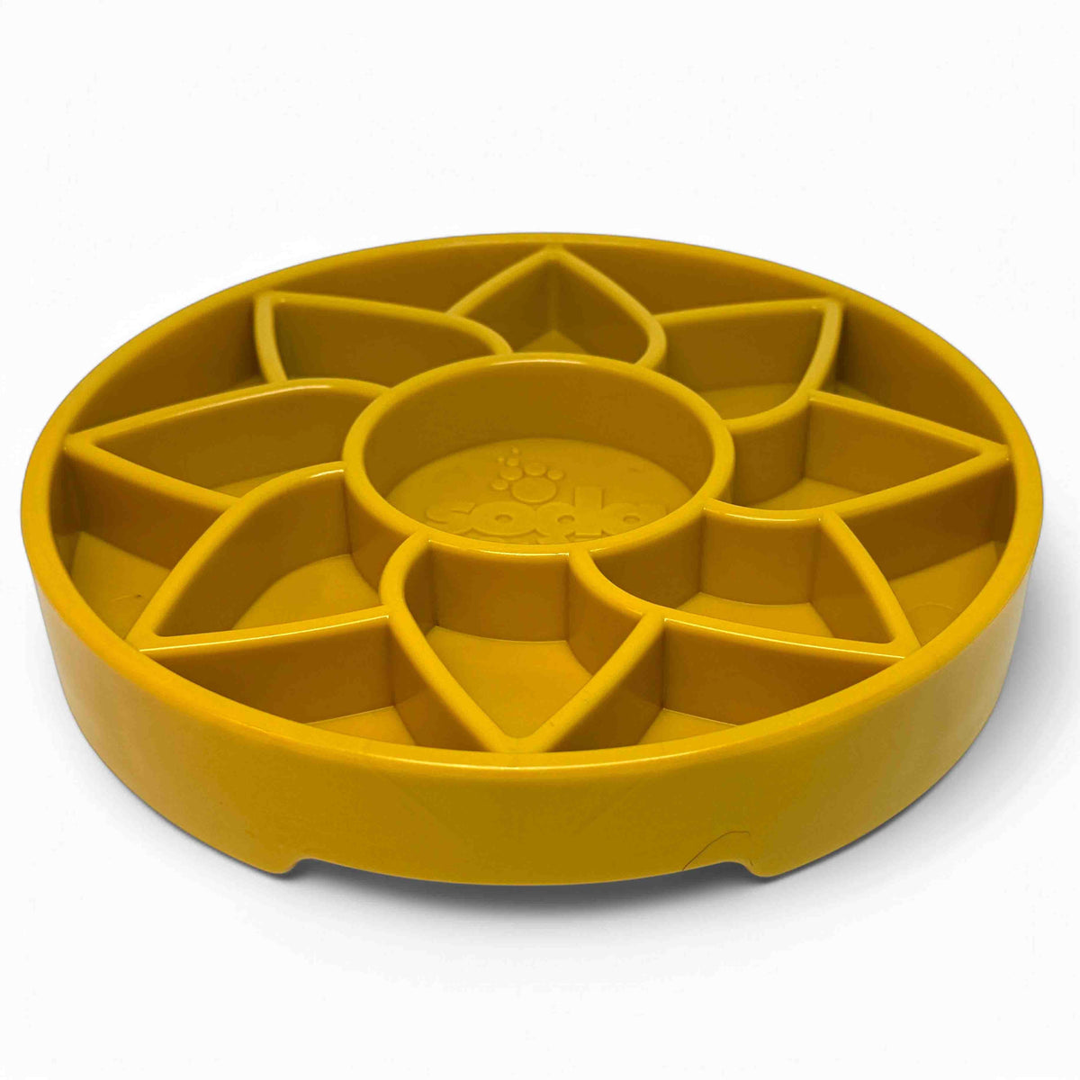 Sunflower eTray Shallow Slow Feeder Dog Bowl for Enrichment | USA Made – Consulate X, view 7 of 11
