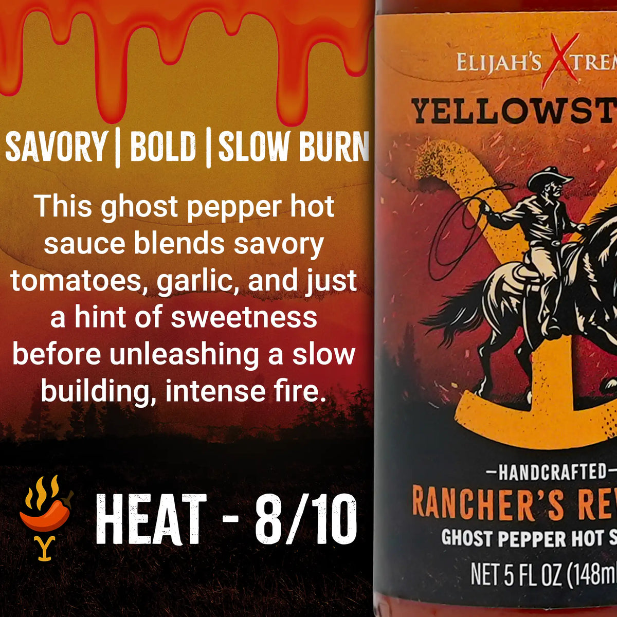 Yellowstone Hot Sauce Variety Pack 4 Bottles – Consulate X, view 10 of 10