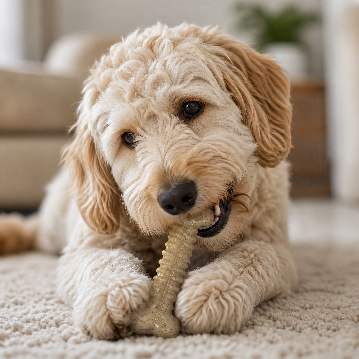 Tough Bone Nylon Chew Bone | Ultra-Durable Dog Toy for Aggressive Chewers | SodaPup – Consulate X, view 2 of 7