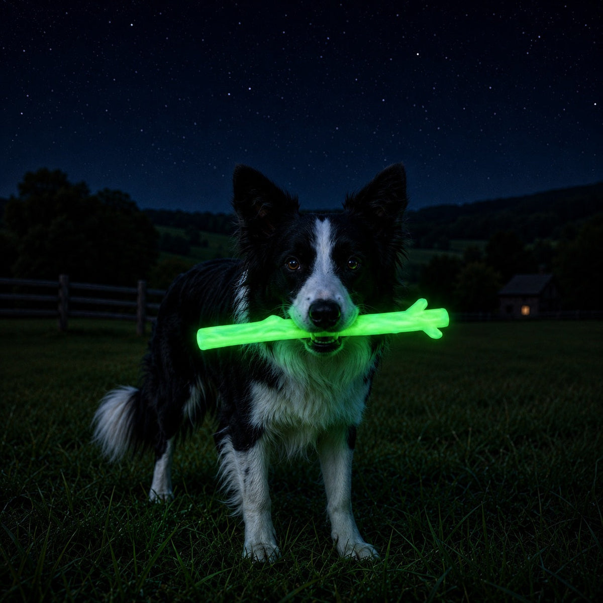 Durable Nylon Glow in the Dark Chew Stick for Power Chewers | USA Made | SodaPup – Consulate X, view 2 of 8