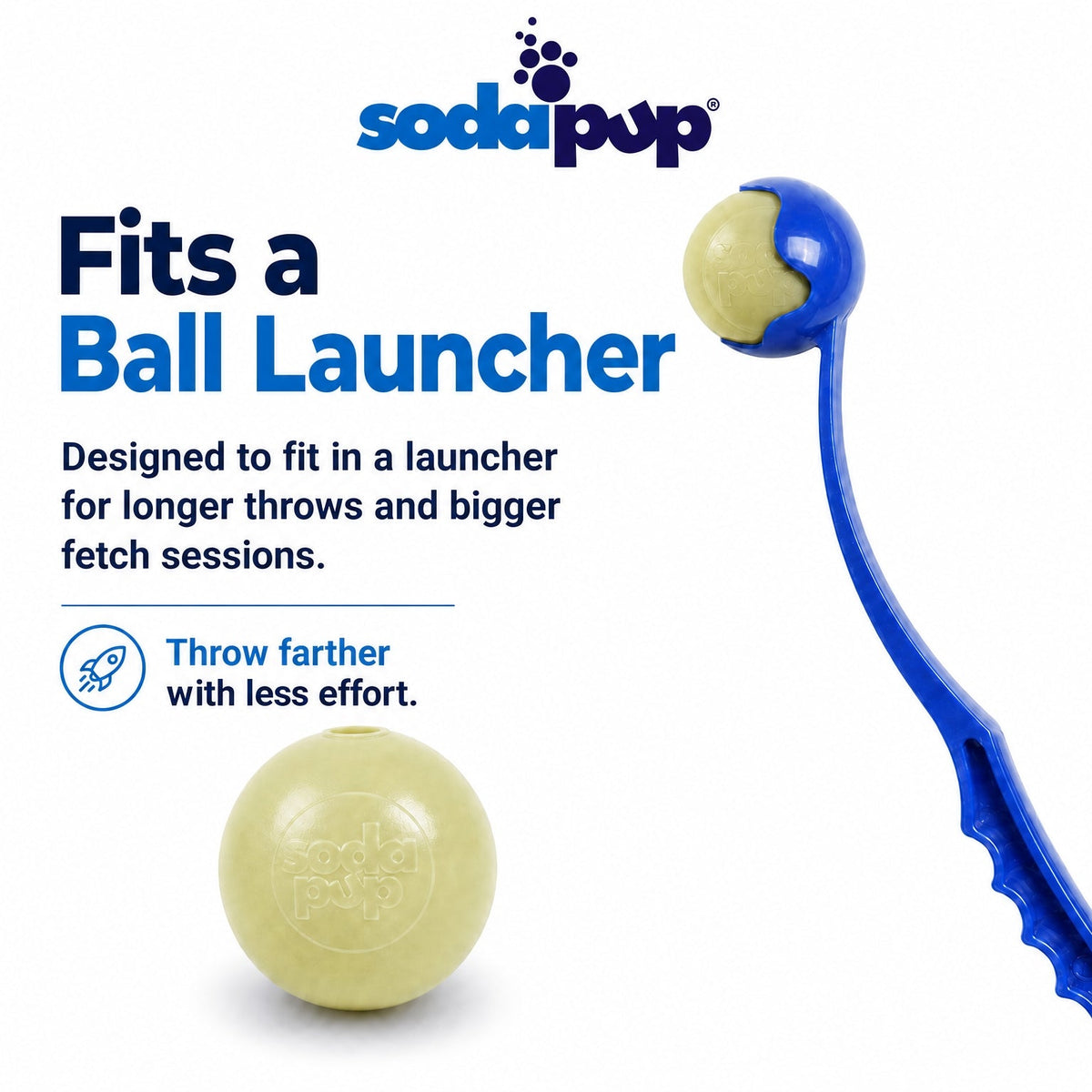 Glitter Ball  Dog Toy | Soft PUP-X Rubber Floating Fetch Ball with Treat Dispenser | USA Made – Consulate X, view 5 of 15