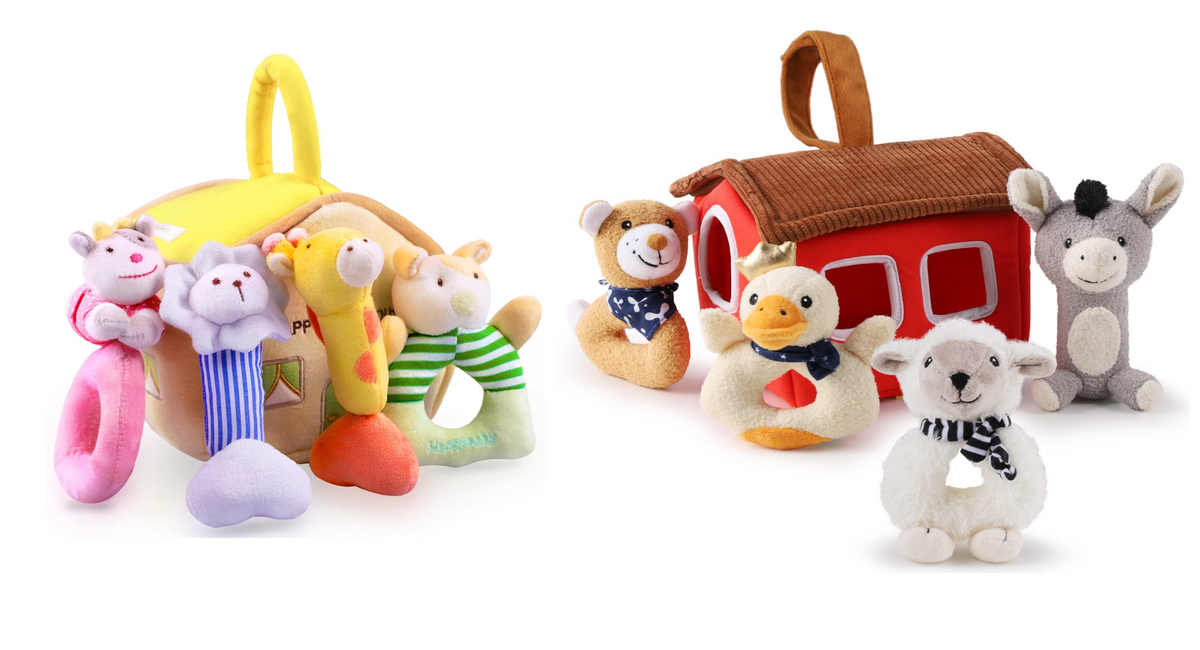 Farmer Friends Rattle Soft Plush Animals Set – Consulate X, view 9 of 9