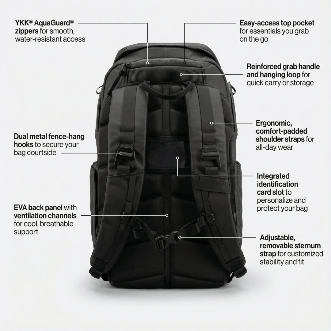 Court Caddy Pickleball Bag – Consulate X, view 5 of 55