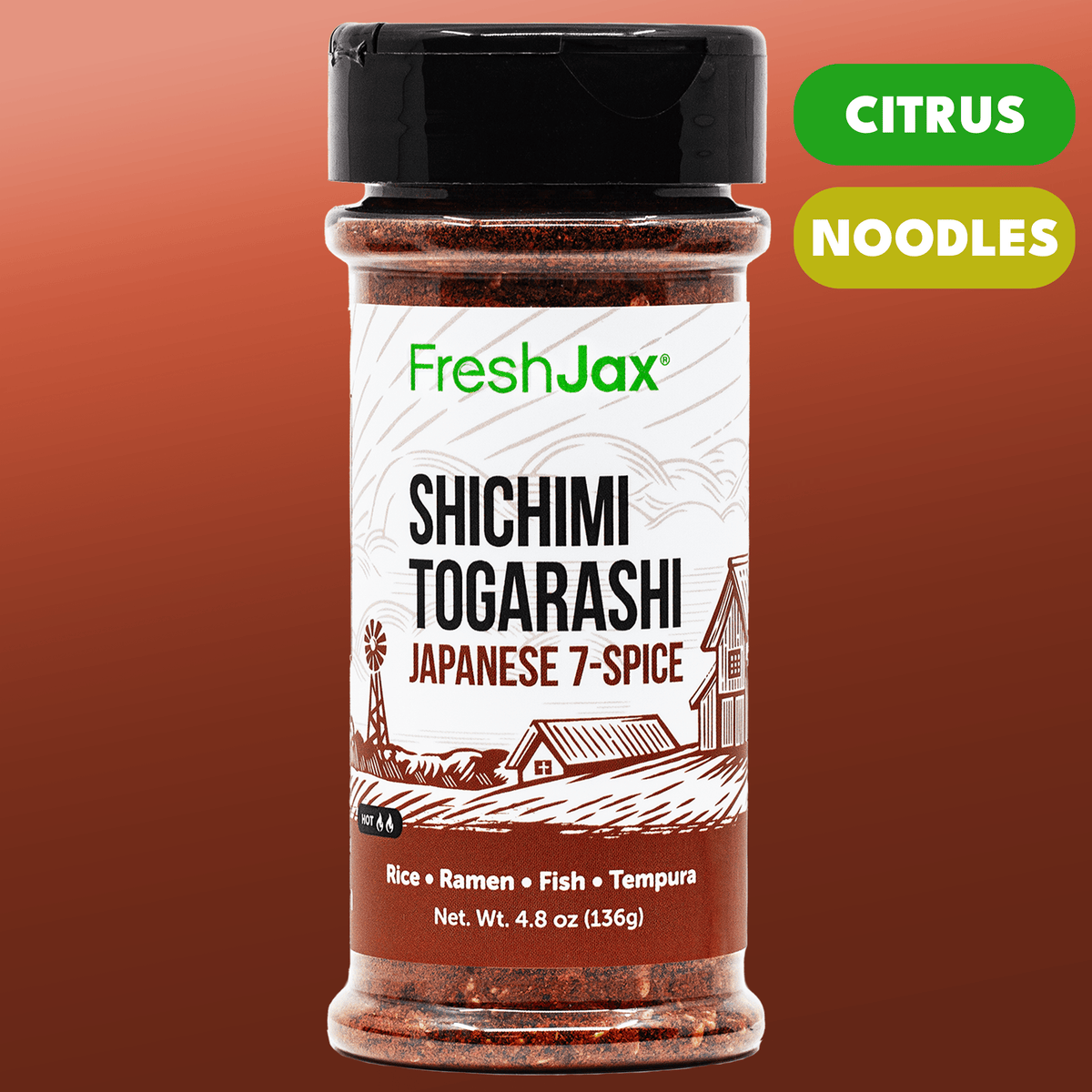 Shichimi Togarashi Japanese 7-Spice | Low Sodium & GLP-1 Friendly Umami Seasoning Blend – Consulate X, view 1 of 5