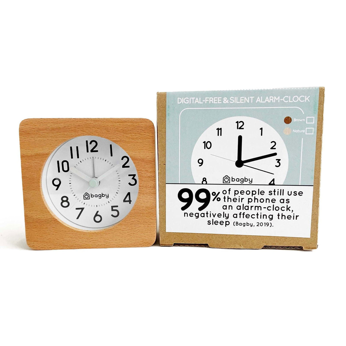 Bagby FARMHOUSE - Silent Alarm Clock – Consulate X, view 6 of 6