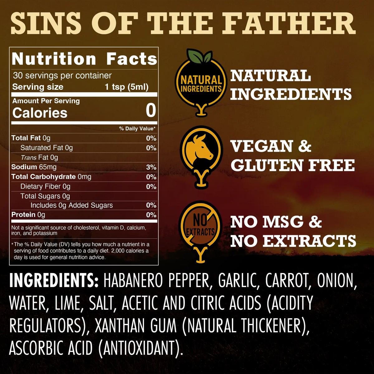 Sins of the Father (Garlic Habanero) – Consulate X, view 5 of 6