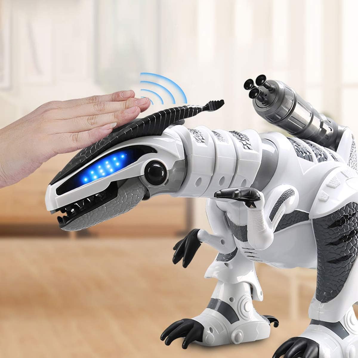 The DinoRover is Your Ultimate Interactive T-Rex Pal! - Remote Control Robot Dinosaur for Kids with Roaring Fun! – Consulate X, view 7 of 7