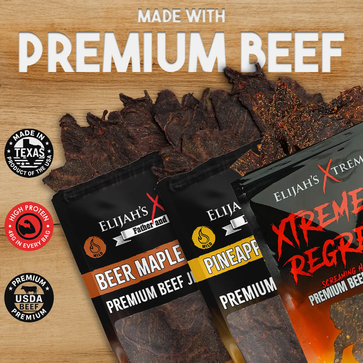 Beef Jerky Trio Pack – Consulate X, view 2 of 9